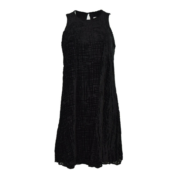 Calvin Klein Dresses & Skirts - Calvin Klein Velvet Jewel Neck ALine Dress 10 NWT